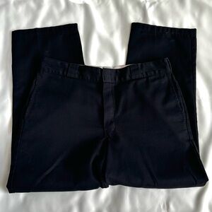 BLACK DICKIES 874 ORIGINAL FIT PANTS SIZE 34" waist